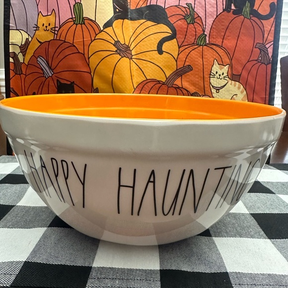 Rae Dunn Other - Big RAE DUNN mixing bowl, Happy Haunting  🎃